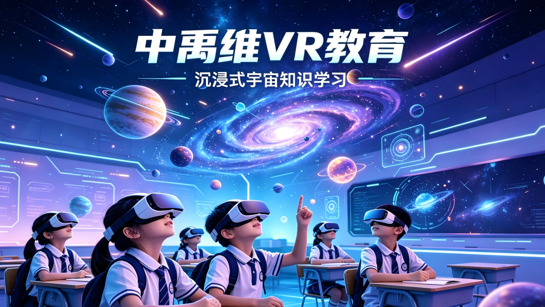 科技赋能教育革新：中禹维 VR/AR 技术重塑沉浸式学习生态