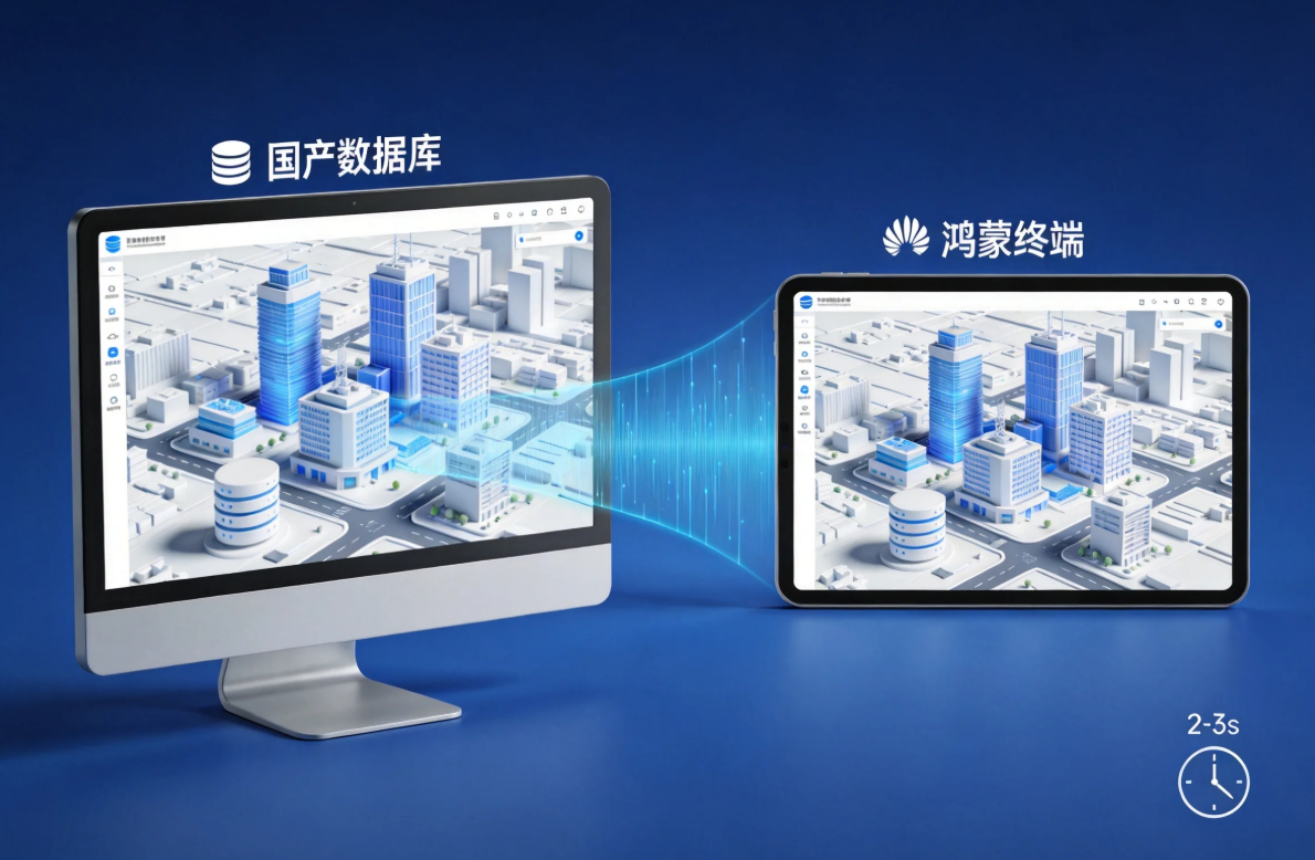 三维可视化技术国产化落地探索